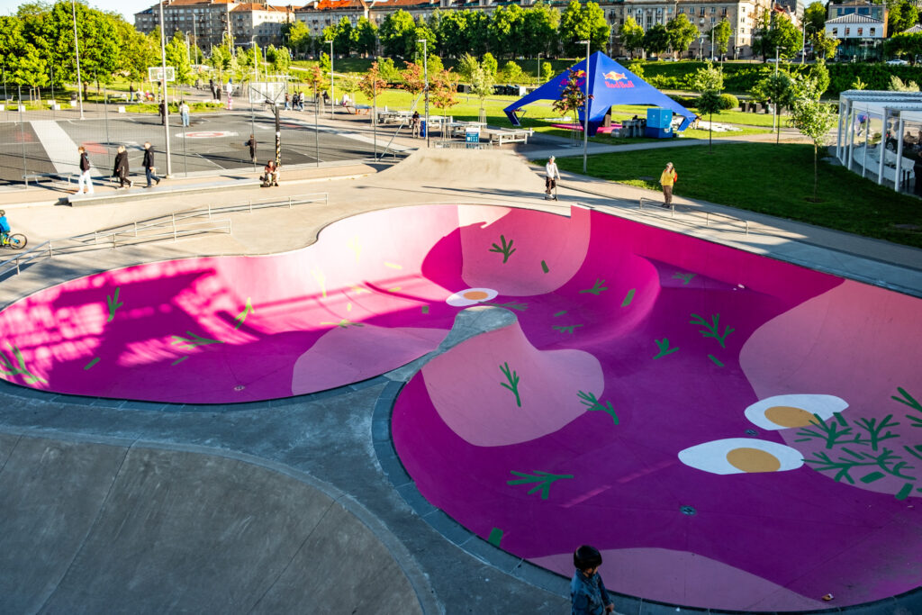 Pink Soup Festival Vilnius Skateboard