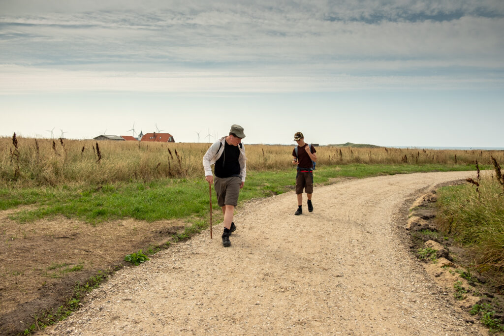 Nordsee Camino mit Teenagern Weg