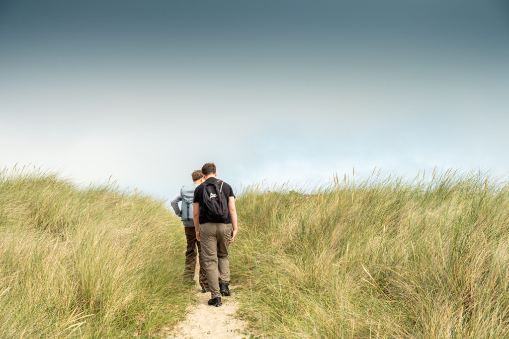 Nordsee Camino mit Teenagern Start